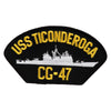 USS Ticonderoga CG 47 Patch - cg-47 OSFM