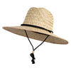 4.5 Inch Brim Lifeguard Straw Hat