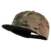6 Panel Multicam Flat Bill Snapback Cap - Multicam-Camo OSFM