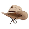 Women's RAFFIA Cowboy Hat - Natural OSFM