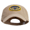 Oak Leaf Captain Military Patched Big Size Adjustable Ripstop Army Cap - Khaki XL-3XL