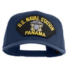 U.S. Naval Station Panama Patched Solid Cotton Twill Pro Style Cap - Navy OSFM