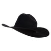 Women's Double Ridge Crown Cowboy Hat - Black OSFM