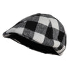 Buffalo Checkered Buckbill Ivy Cap - Black-White OSFM
