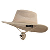 UPF 50+ Light Weight Fabric Aussie Hat - Khaki M