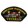 Desert Storm Iraqi Freedom Veteran Patch - Desert Iraqi OSFM