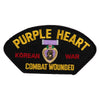 Purple Heart Korean War Combat Wounded Patch - Purple Korea OSFM