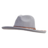 Women's 4 Inch Kettle Brim Hat - Grey OSFM
