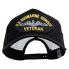 US Submarine Service Veteran Patched Big Size Trucker Mesh Cap - Black XL-3XL