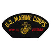 US Marine Corps WWII Veteran Patch - Marine WWII OSFM