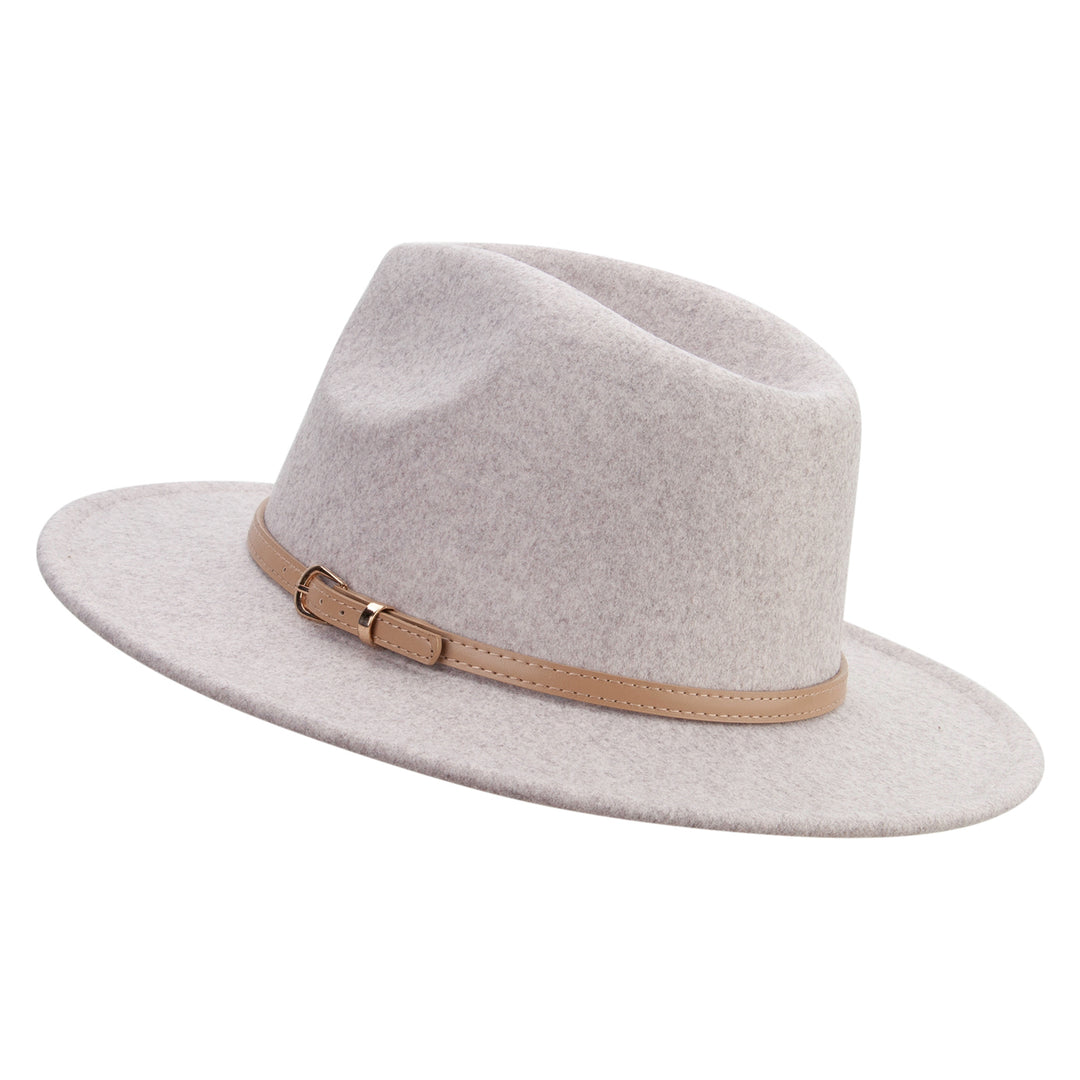 Unisex Buckle Fedora Hat main image 1