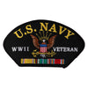 US Navy WWII Veteran Patch - Navy WWII OSFM