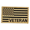 USA Gold Flag Veteran Tactical Hook Patch - Flag Hook OSFM