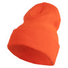 12 inch Cuffed Knit Long Beanie