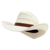 Women's 2 Hump Crown Cowboy Hat - Ivory OSFM