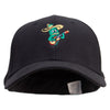 Mexcian Cinco De Mayo Embroidered Big Size Stretchable Deluxe Fitted Cap - Black XL-2XL