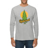 Redwood National Park Graphic Long Sleeve Crewneck Tee - Heather-Grey XS