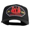 KIA We leave No One Behind America Remembers Patched Solid Cotton Twill 5 Panel Prostyle Snap Cap - Black OSFM
