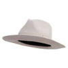 Women's Wide Ribbon Band Hat - Ivory OSFM