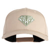 Diamond Jewelry Patched Solid Cotton Twill Pro Style Cap - Khaki OSFM