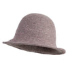 Women's Wired Brim Color Bucket Hat - Pink OSFM