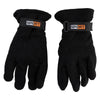 Men's Fleece Full Finger Gloves - Black OSFM