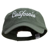 California Embroidered Big Size Adjustable Ripstop Army Cap - Olive OSFM