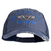 Air Force Pilot Veteran Embroidered Low Profile Special Cotton Mesh Cap - Navy OSFM