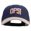 Ops Embroidered New Big Size High Profile Twill Cap - Navy-Khaki XL-3XL