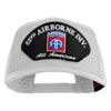 82nd Airborne Division All Americans Patched Solid Cotton Twill Mesh Prostyle Cap - White OSFM