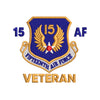 15 AF Fifteenth Air Force Veteran - 15 AF Fifteenth Air Force Veteran OSFM
