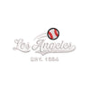 Vintage Los Angeles Baseball Logo - Vintage Los Angeles Baseball Logo OSFM