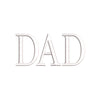 Dad Tall Letters - Dad Tall Letters OSFM