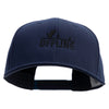 Offline Game Embroidered Solid Cotton Twill Pro Style Cap - Navy OSFM