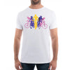 Cycling Club Embroidered Cotton Perfection Crew T-Shirt - White XS