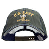 US Navy USN Veteran Big Size Special Cotton Low Profile Trucker Cap - Dk-Green XL-3XL