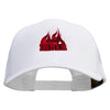 Mad Rider Embroidered Retro Trucker Cap - White OSFM