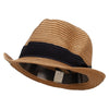 Boy's Paper Woven Stripeband Fedora