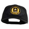 U.S. Army Soldier for Life Patched Solid Cotton Twill Pro Style Cap - Black OSFM