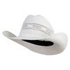 Ventilated Twin Peak Cowboy Hat - White OSFM