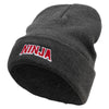 Ninja Embroidered Big Size Acrylic Long Beanies - Heather-Marled XL-3XL