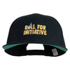 Roll For Initiative Embroidered Cotton Twill Extra Size Cap - Black XL-3XL