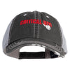 Critical Hit Embroidered Low Profile Cotton Mesh Cap - Black OSFM