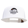 Yosemite Embroidered 5 Panel Mesh Trucker Snapback Cap - White OSFM