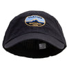 Glacier National Park Embroidered Big Size Fitted Ripstop Cotton Military Army Cap - Black XL-2XL