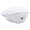 Abstract Marlin Icon Embroidered Big Mesh Ivy Cap - White XL-2XL
