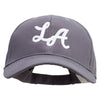 Graffiti LA Embroidered New Big Size Deluxe Cotton Cap - Charcoal XL-3XL