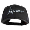 Delta with USSF Embroidered Solid Cotton Mesh Cap - Black OSFM