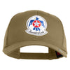 USAF Thunderbirds Embroidered Solid Cotton Twill Mesh Cap - Khaki OSFM