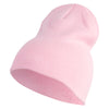Heavyweight Classic Knit Short Beanie - Baby-Pink OSFM